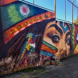 Wandmalerei in Almeria