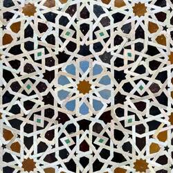 Intricate tile work