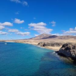 Block auf den Playa de La Cera