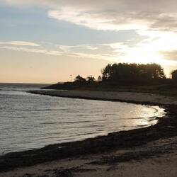 und an der Südspitze