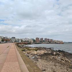 Uferpromenade am Atlantik