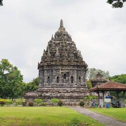 Buddhistischer Tempel in Prambanan / Buddhist Temple in Prambanan