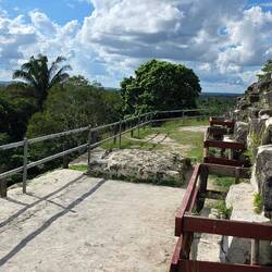 Oben auf dem Hohen Tempel