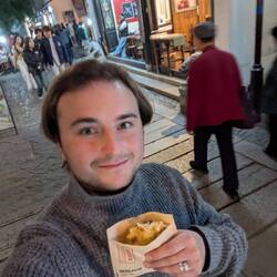 Erster Tatverdächtiger: драник mit Garnele