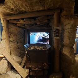 Viele alte Mienen sind hier vorhanden.