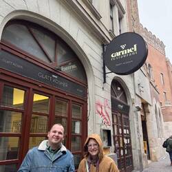 Where we had a Flodni and drink