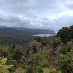Vom Aussichtspunkt nach Süden