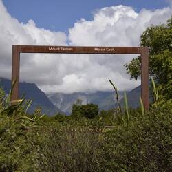 Mt Cook from Lake Matheson