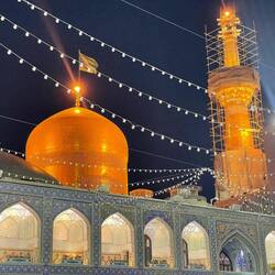 Imam Reza mosque- 24carat gold coated dome