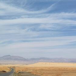 ...into the open plane.