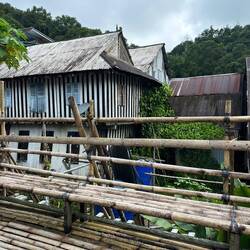 Longhouse village