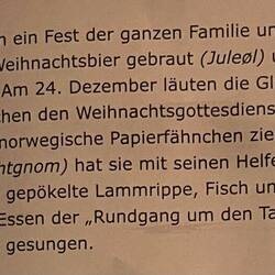 Mein 2. Türchen - Bräuche in Norwegen