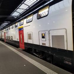 Swiss trains are awesome.