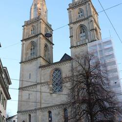 Grossminster Church, where Anabaptism both began and encountered first persecution.