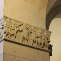 So much military and nationalistic imagery, not surprising that Anabaptists were resisted.