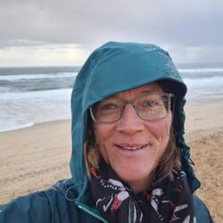 Regen ist deutlich besser am Meer als im Park