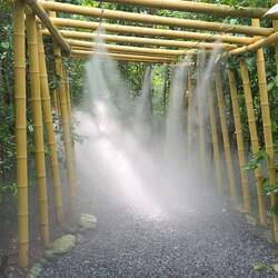 Man konnte den direkten Weg gehen, aber auch einen Naturpfad mit Erfrischung