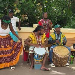 Einheimische Musiker