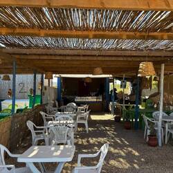 Direkt am Parkplatz sind mehrere Buden die den frischen Fisch dann grillen und lecker anbieten