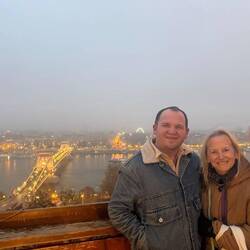 Buda looking at Pest