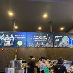 COFFEE, ALL MADE BY MACHINE...and delicious