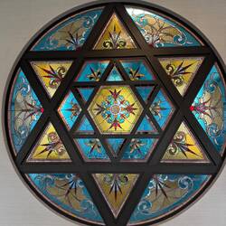 Chapel has the stained glass from the Synagogue