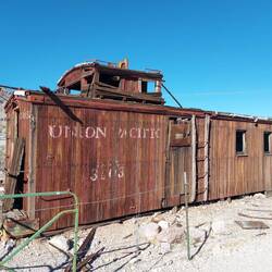 Das ist Fake, nicht die Union Pacific hat die Strecke gebaut.