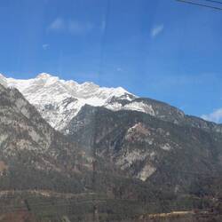 Snow in the highlands.