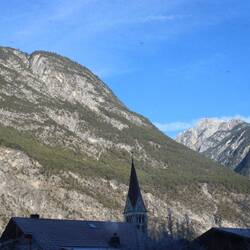 Churches in the mountains are commanding.