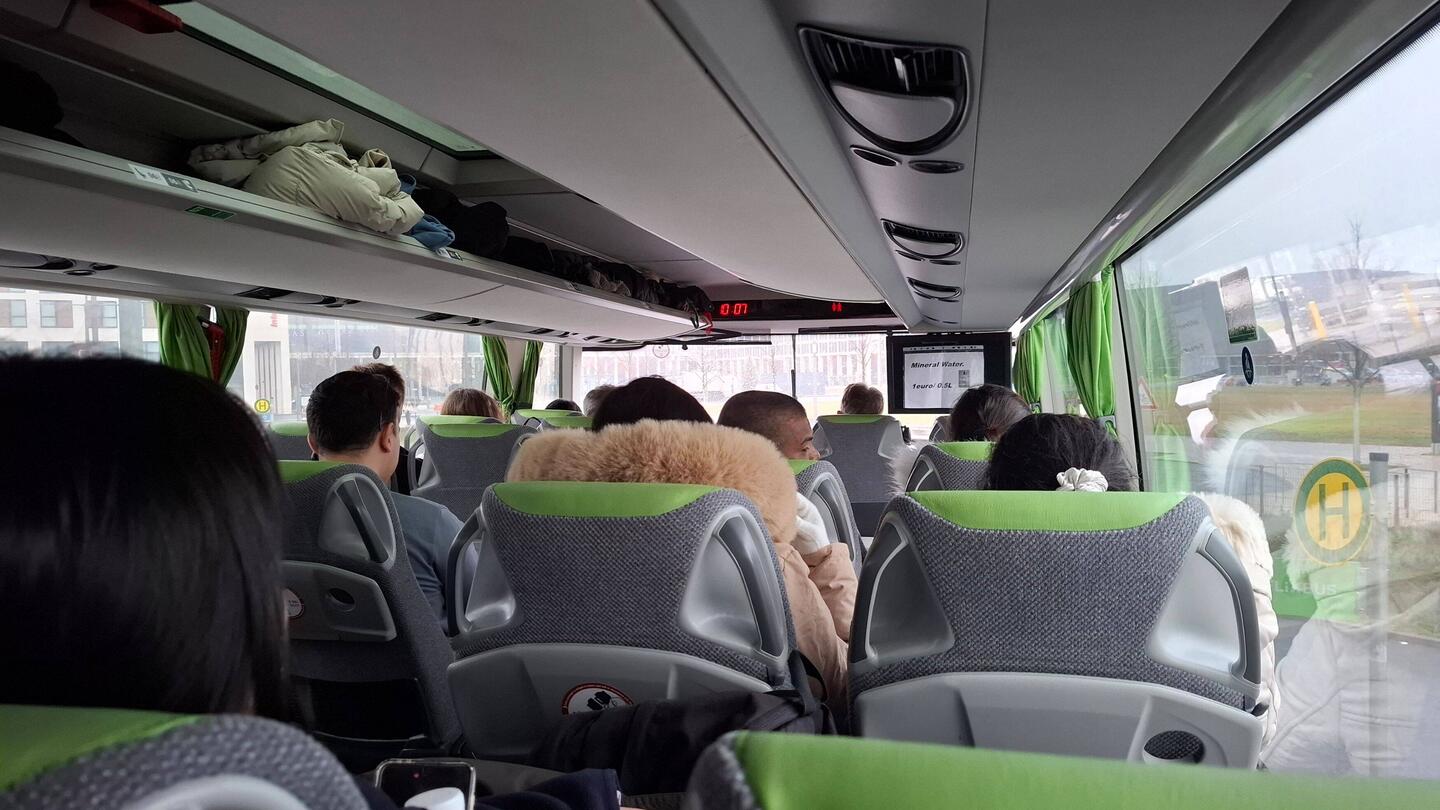 Im Flixbus nach Dresden