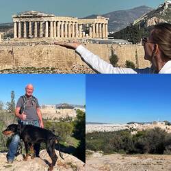 ..die Hauptstadt 🇬🇷 und die Akropolis zum greifen nah 👌🏻🤩