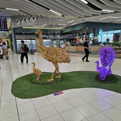 Fughafe Adeleide. Es weihnachtet sehr