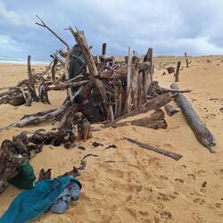 Challenge erfüllt, es fängt an zu regnen - nirgendwo Schutz