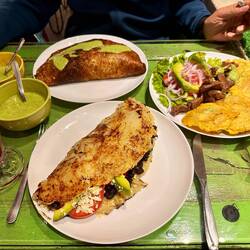 Cachapas mit superleckerer Salsa