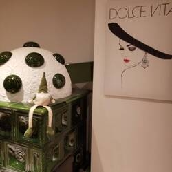 It's an old world wood heater, but the Dude doesn't trust it. He thinks it's a "Dalek".