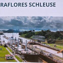 Eine der großen Schleusen