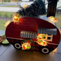 Weihnachtsdekoration ist fertig