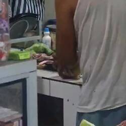 Coconut from their own coconut tree