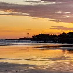 Sonnenuntergang Mittwoch