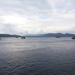 Blick nach Bali / View of Bali