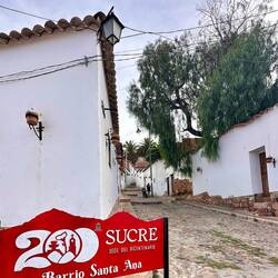 Der Stadtteil Santa Ana sieht sehr spanisch aus...