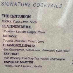 One last cocktail at the Airport!!