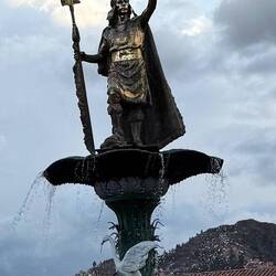 Oder ihm? Mister cool Pachacuti? Seines Zeichens König und Kaiser der Inka.