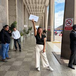 An Eimy? Mein "Willkommens-Komitee"?