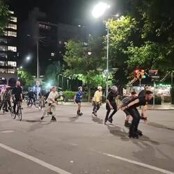 Abends ist immer irgendwo irgendwas los