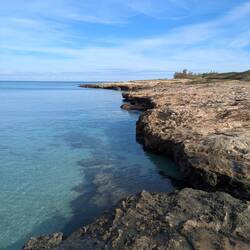 Puglia's coast all to ourselves!