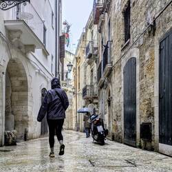 Bari - not exactly the best circumstances to explore 🌧️