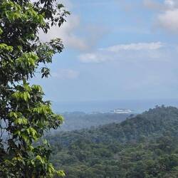 Am Horizont ist sogar unser Schiff zu sehen