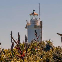 Das Lighthouse Foulwind am oberen Küstenknick