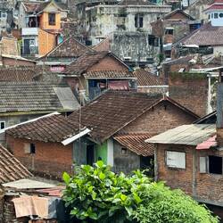 Last vision of Malang as we cycle onwards to Yogyakarta.